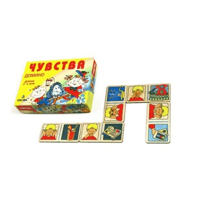 Домино Чувства  (3-4 года) (Оксва)
