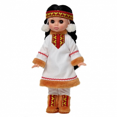 Эля в костюме народов Севера