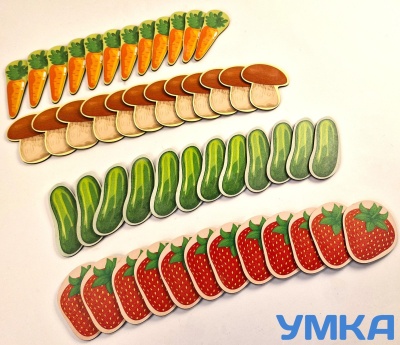 Счетный материал Дары природы 48 шт