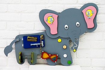 Бизиборд «Отважный слонёнок» №2