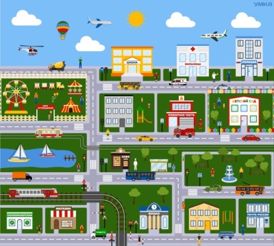 Панно Город 