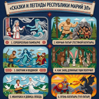 Сказки и легенды республики Марий Эл