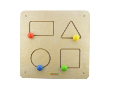 Панель "Геометрические скользящие фигуры"