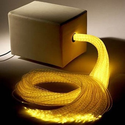 Мягкий кубик с пучком волокон (200 волокон)