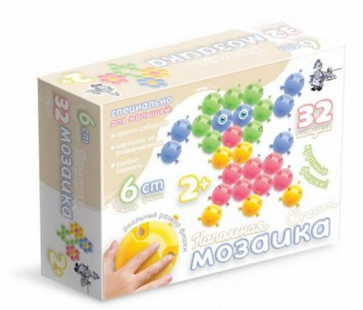 Мозаика напольная d60/32 эл  крупными фишками (Десятое королевство)