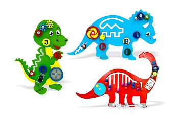 Набор бизибордов «Мир динозавров»