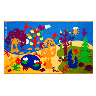 Фиолетовый лес мал в чехле (ковролин)(Воскобович)