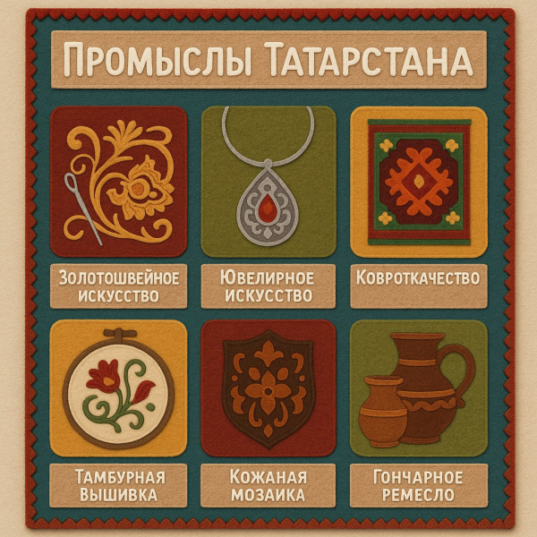 Народные промыслы республики Татарстан