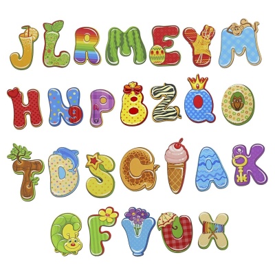 Алфавит английский Веселый (Тимбергрупп)