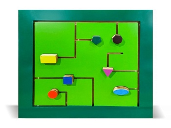 Тактильно-развивающая панель «Движение в пространстве»