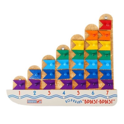 Кораблик БРЫЗГ-БРЫЗГ (Воскобович)