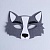 Маска карнавальная «Волчонок», фетр