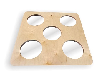 Развивающая STEM-панель «Зеркала веселья»