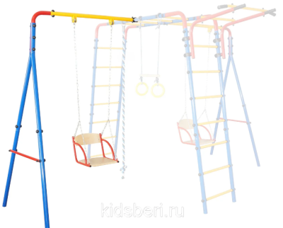 «АТЛЕТ» NEW (турник регулируемый, качели на цепях)