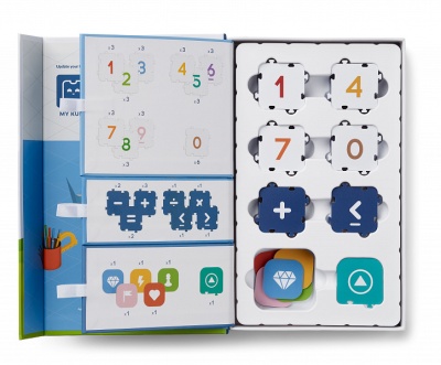 Набор пластинок "Изучаем математику с КУБО"