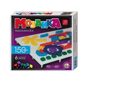 Мозаика фигурная 150 шт/6 цв. (Десятое королевство)