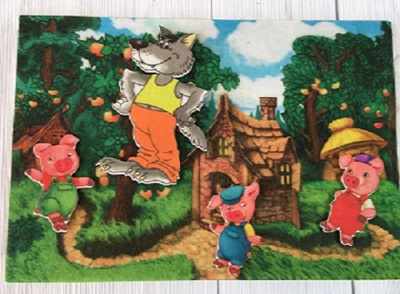 Игра Три поросенка фетр (4 дет.) LIP1161