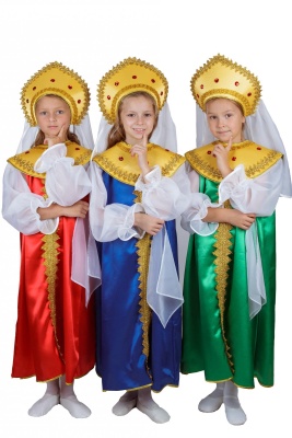 Царевна ( платье + оплечье + головной убор)