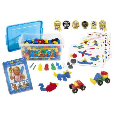 Конструктор для развития пространственного мышления ПРОектирование, 600 деталей