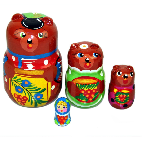 Матрешка "Три медведя
