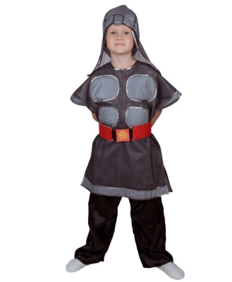 Русский богатырь (шлем, кольчуга, пояс)