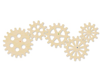 Настенный модуль «Шестеренки-колесики»