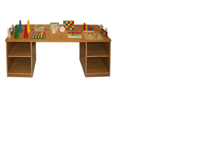 Дидактический стол c набором игрушек