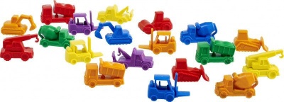 Материал счетный "Транспорт строительный" (48 шт, 6 цветов)