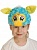 Монстрик бирюза с желтым маска-шапочка из плюша арт. 4090