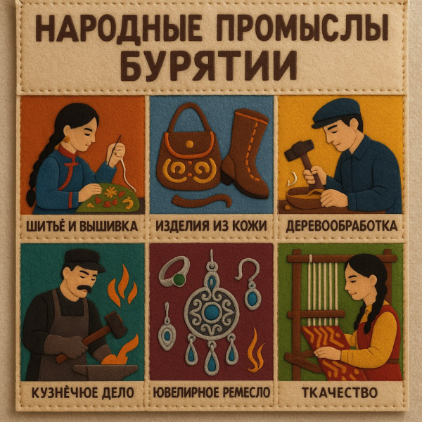 Народные промыслы республики Бурятия