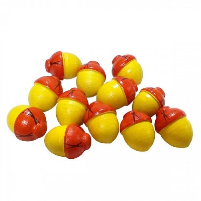 Бусы Желуди цветн. (12 дет.) (RNToys)