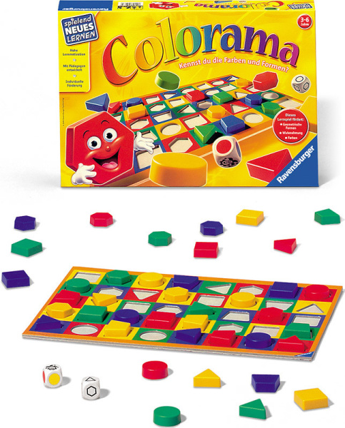 Ravensburger. Наст.игра "Colorama" (цвета и формы)