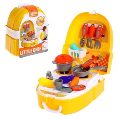 Набор кухни в рюкзаке «Маленький шеф»