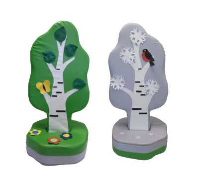 Детское дидактическое «Дерево» двухстороннее