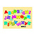 Алфавит английский на дерев.основе (RNToys)
