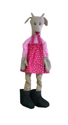 Ростовая кукла "Козленок девочка"