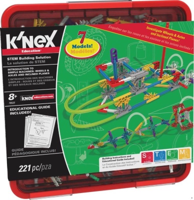 Конструктор образовательный K'NEX Education "Изучение основ машин: Колеса и оси"