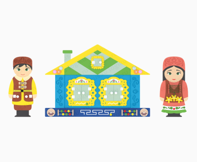 Набор бизибордов "Мой Татарстан"