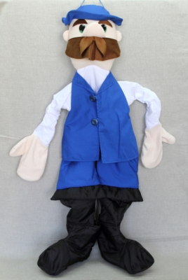 Ростовая кукла "Охотник" Красная Шапочка