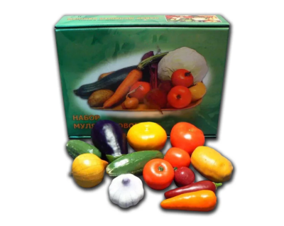 Набор муляжей овощей