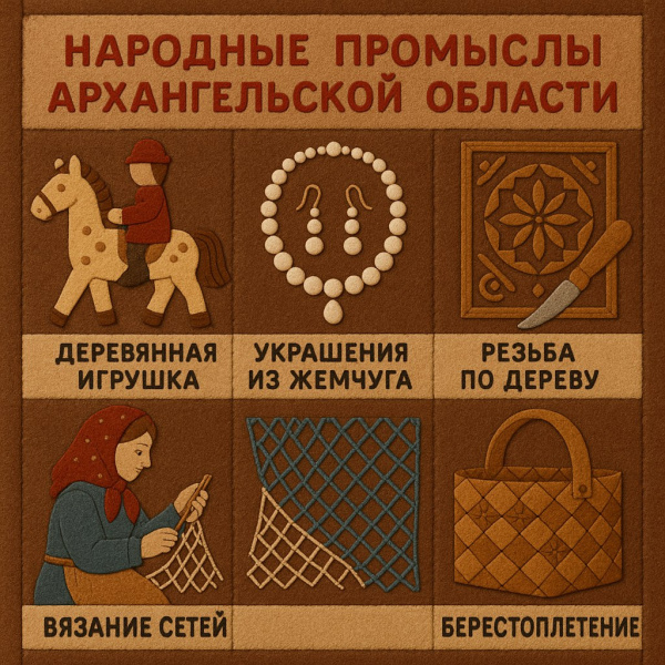 Народные промыслы Архангельской области