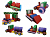 Детский конструктор «Гараж 6 в 1", (29 модулей) (Размер: куб 30см)
