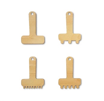 Трафареты для рисования песком «Грабельки» (4 штуки)