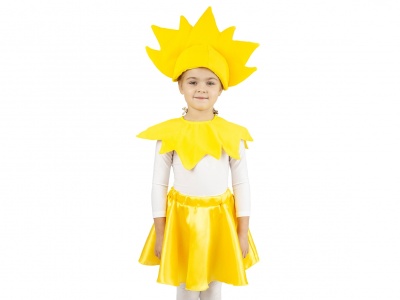 Солнце (шапочка + накидка + юбка)