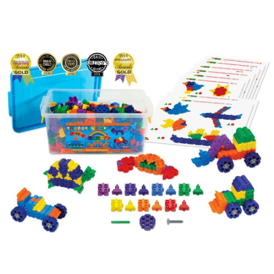 Конструктор Проектирование для развития пространственного мышления /  500 деталей 