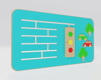 Дидактическая панель «Собери светофор»