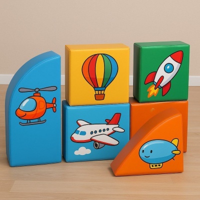 Набор мягких модулей "Воздушный транспорт"