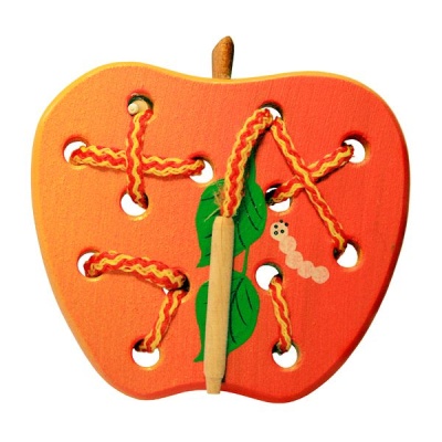 Яблоко плоское шнуровка (RNToys)