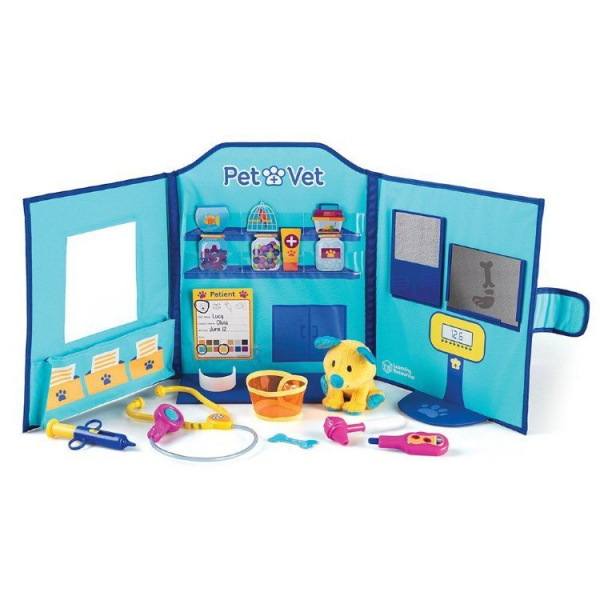 Игровой набор "Ветеринарная клиника" (20 элементов)