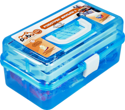 Детский конструктор по образовательной робототехнике "РОБОТРЕК "МАЛЫШ-1